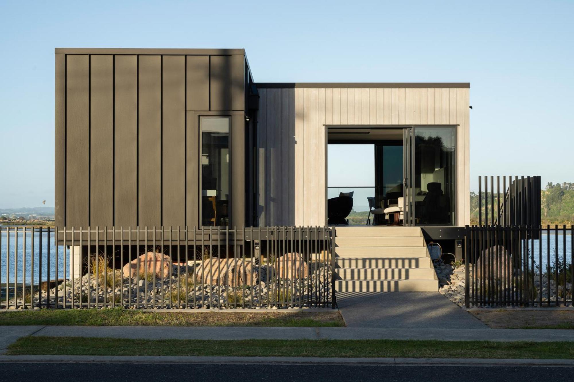 Pukehina Estuary Sunset Views Townhouse & Studio المظهر الخارجي الصورة